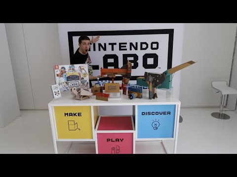EXCLUSIVE First Look at Nintendo Labo VR! Nintendo Dives Back Into Teaching Game Design!!!