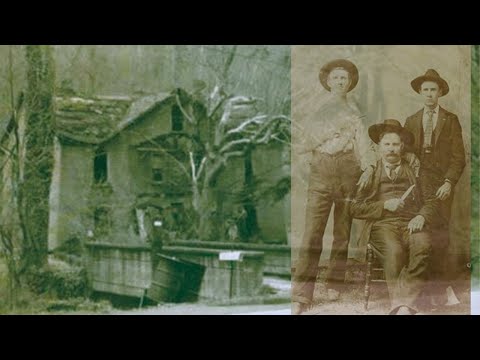Cap Hatfield- his home and grave 160 years after he was born.-Hatfield McCoy Feud Files