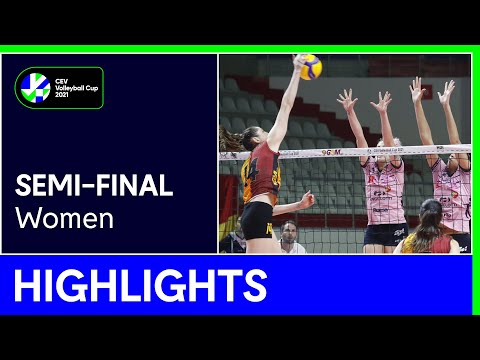 Galatasaray HDI ISTANBUL vs. BEZIERS Angels Highlights - #CEVCupW