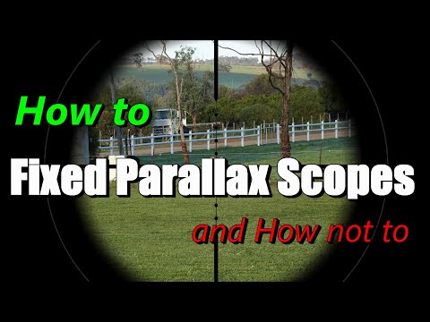 Fixed Parallax Scopes, how to use..