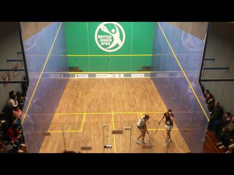 U19 Girls British Squash Open Final 2017 #1