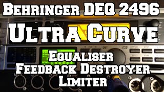 Video thumbnail for Behringer DEQ 2496 Ultra Curve Pro - Digitaler EQ - PA-Anlagen einmessen und entzerren by DJ Vinzent seit 1992