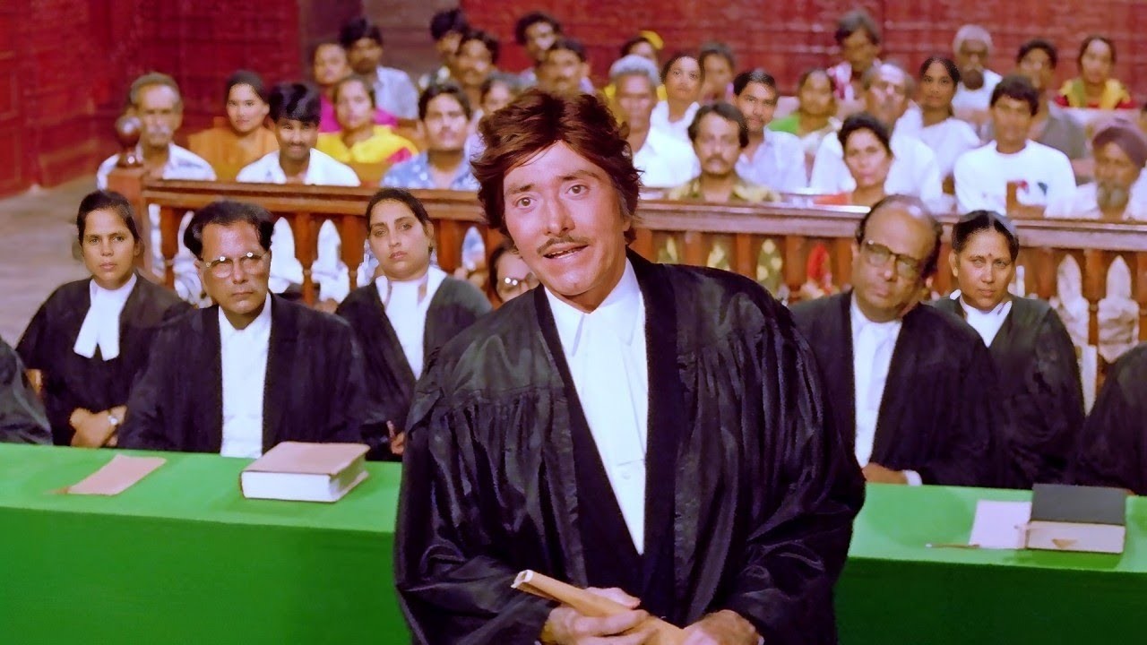 "ये काला कोट सच के लिए पहना जाता है!" ⚖️ | Raaj Kumar | God and Gun | COURTROOM SCEN