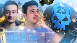 Superbe game avec benjamin auffret sur warzone ★ top1 23kills victory warzone