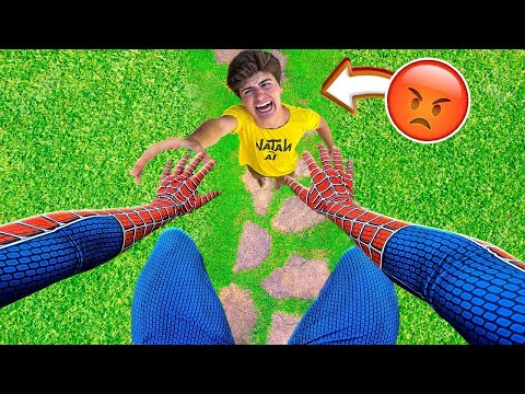 HOMEM ARANHA FUGINDO DO NATAN POR AÍ (POV)