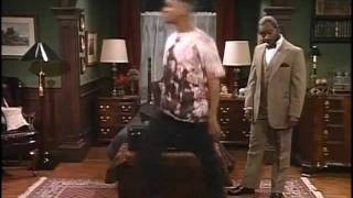 (FRESH PRINCE) Geoffrey swearing at Will Smith + Dance