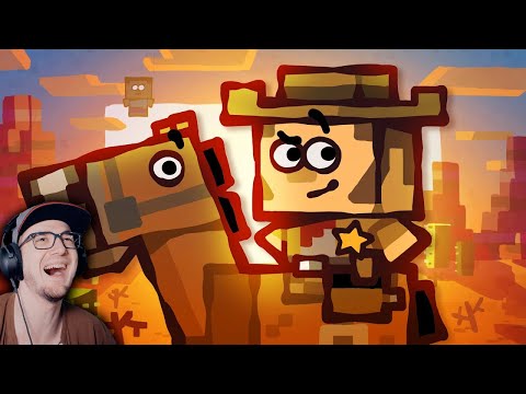 МАЙНКРАФТ ШЕРИФ ► НАСТОЯЩАЯ ВЕРСИЯ ( Sheriff's Revenge - Ultimate Minecraft Cartoons ) | Реакция