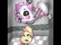 Toy chica y mangle - angel of darkness 