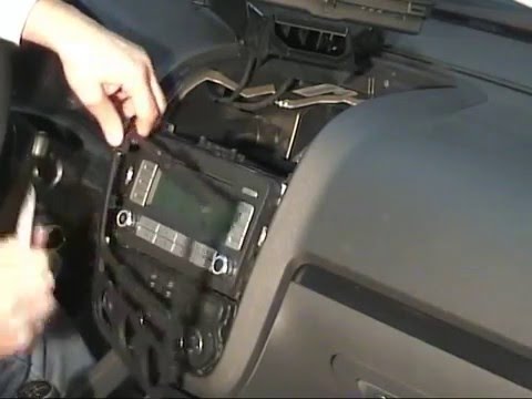 comment demonter autoradio eos