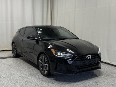 2020 Hyundai Veloster Luxury Auto in Black for sale at Park Mazda in Sherwood Park, AB