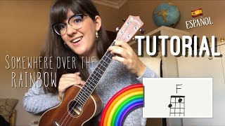 Tutorial de Ukelele de Somewhere Over the Rainbow (en español) Chords -  Chordify