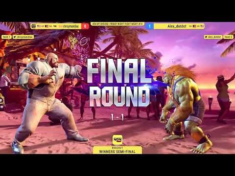 4o4 Friday Night Fight Night Weekly #14 Winners Semi Finals: Alex_dotdot (Blanka) vs chrisymandias (