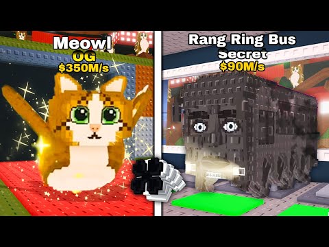 I Got OG MEOWL 😱 10X LUCK ADMIN ABUSE 🔥 Steal a Brainrot Funny Moments