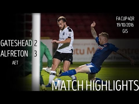 HIGHLIGHTS: Gateshead 2-3 Alfreton Town