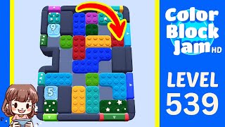 Solution du Niveau 539 de Color Block Jam