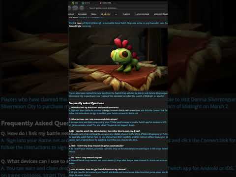 Zur Feier von Patch 12.0: Neuer TWITCH-DROP für WoW ab heute erhältlich! #worldofwarcraft