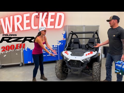 Polaris RZR 200 EFI.... Repairs, Features, and Test Drive!