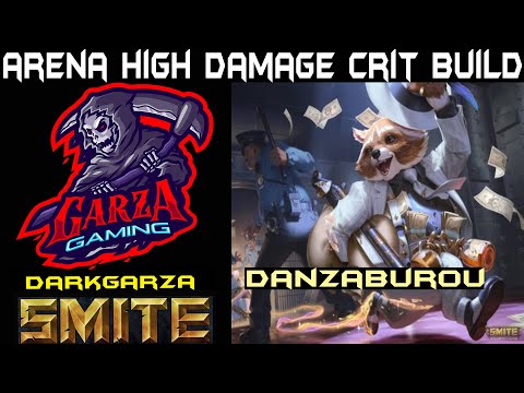 Smite Arena Danzaburou High Crit & Damage Build | He Might Be Small But He Packs A Punch!!!