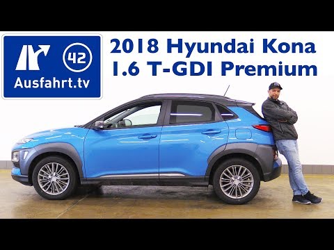 2018 Hyundai Kona 1.6 T-GDI Premium 4WD - Kaufberatung, Test, Review