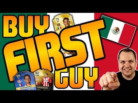 FIFA 16 BUY FIRST GUY - MEXIKO NATIONALMANNSCHAFT inkl. Knallerbse?