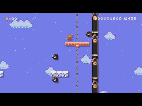 Winter level (not difficult) by wiech123 - Super Mario Maker 2 - No Commentary 1bx