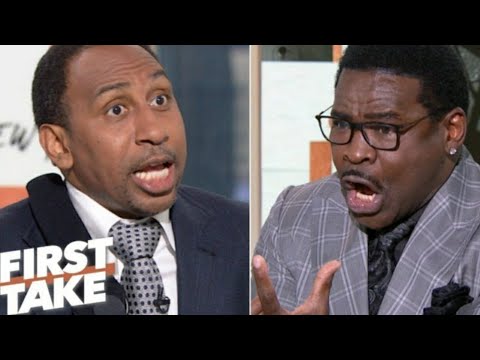 First Take: Welcomes Michael Irvin... Stephen A. Smith Feels the Heat