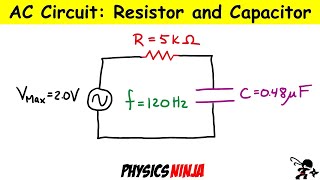 AC Circuit:  Resistor and a Capacitor in series