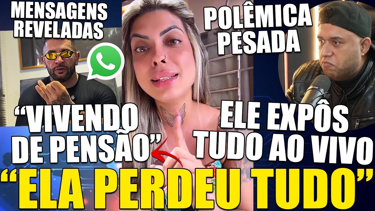 POLÊMICA! EX DO POBRELOCO PERDEU TUDO E ESTÁ VIVENDO DE PENSÃO? MENSAGENS SÃO REVELADAS PELO JÚNIOR