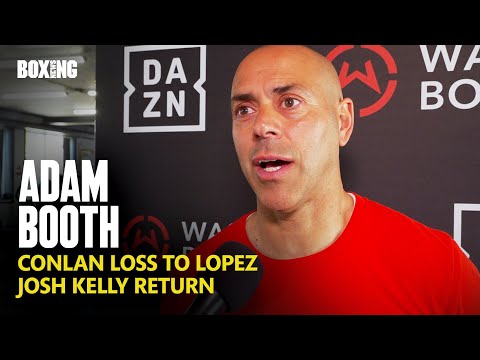 Adam Booth Reflects On "Devastating" Michael Conlan KO Loss to Lopez