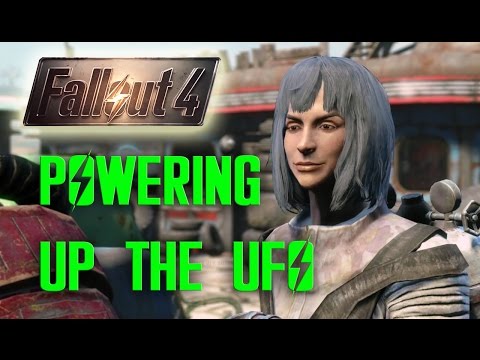Fallout 4 - The Hubologists And Powering Up The UFO - Nuka World DLC