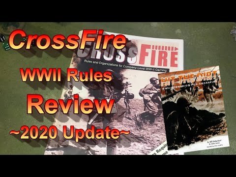 CrossFire | Flip-Through & Discussion - Updated for 2020 | WWII Miniatures Wargaming