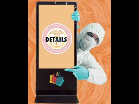 VirtuBox Ultraslim Digital Standee