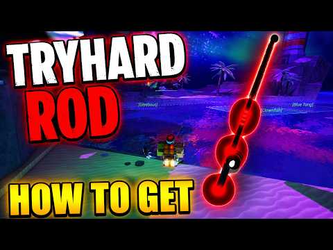 TRYHARD ROD FULL QUEST GUIDE (how to GET) in FISCH Roblox