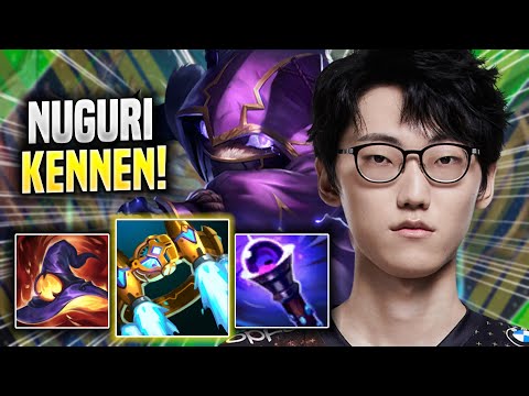 NUGURI IS A MONSTER WITH KENNEN! - DK Nuguri Plays Kennen TOP vs Graves! | Season 2022