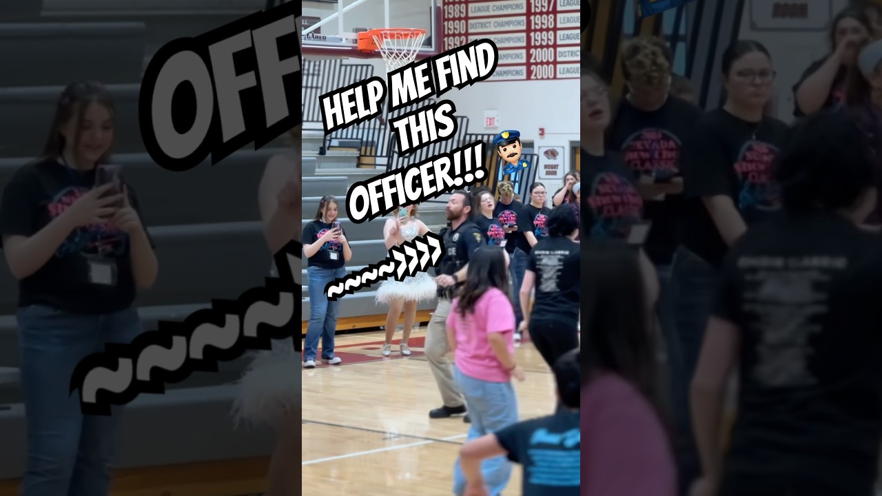 This officer can dance, help me find him, YouTube community!!! #dance #officer #shorts #trending