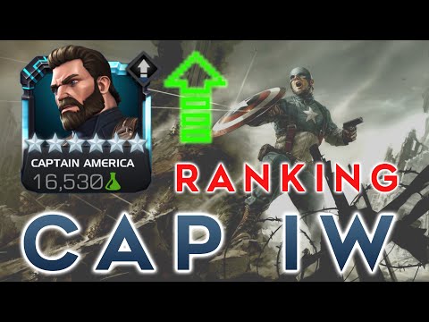 6-Star RANK 3 Cap Infinity War R3 Rank-Up! Lucky AQ Rewards! | Marvel Contest of Champions