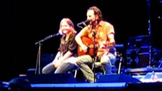Golden State - Eddie Vedder with Corin Tucker -  Portland 9/27/2009