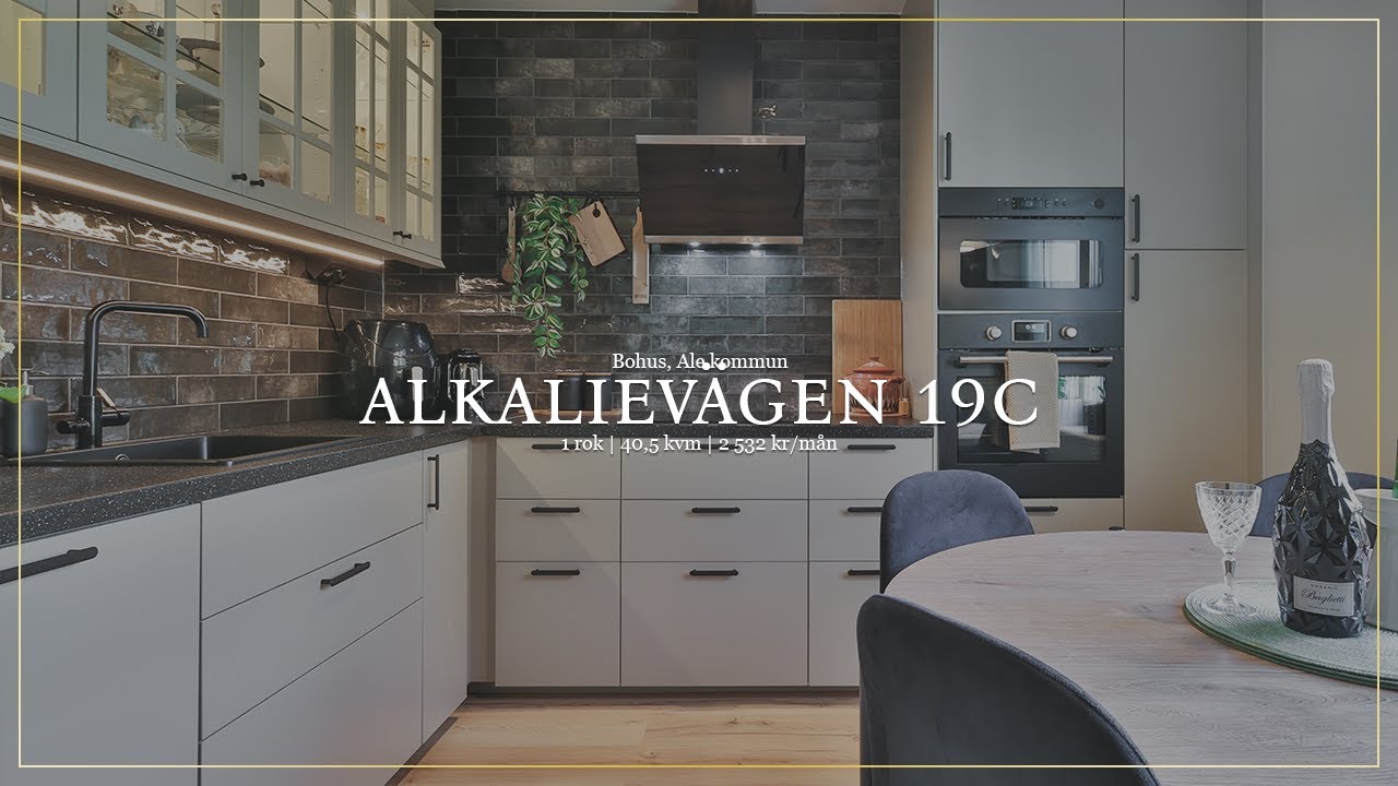 1 rum Lägenhet på Alkalievägen 19C Bohus, Ale kommun Ale kommun - video