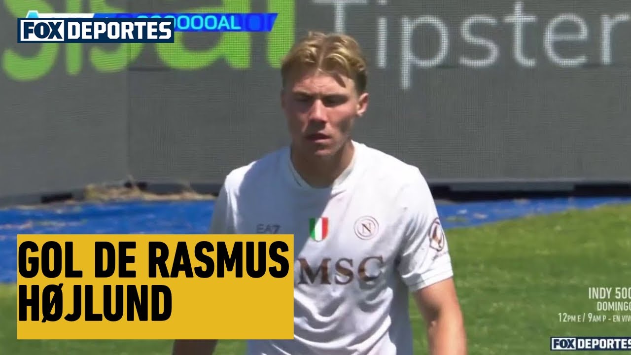 😱⚽ GOL DE Rasmus Højlund | Pisa 0-3 SSC Napoli | Serie A 2026 | Jornada 37