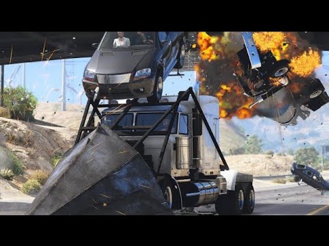 Witness the Most Insane Phantom Wedge Crashes - GTA 5 Impact Compilation 😲😱