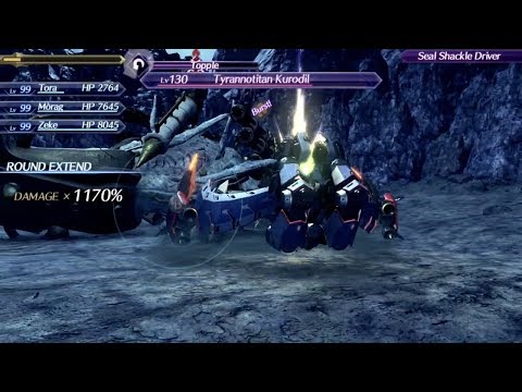 Xenoblade Chronicles 2 New Game Plus 1.4 - Poppibuster Lv1 Damage Caps