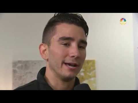 2015 Skate America - Max Aaron interview NBCSN