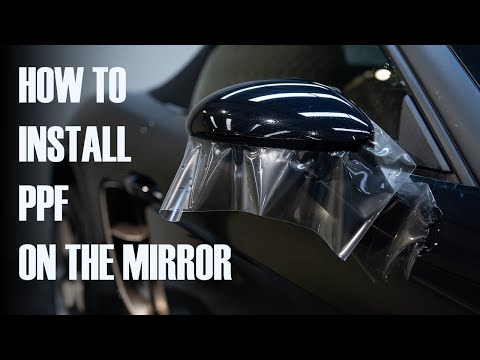 How to install PPF on the mirror | GSWF Paint Protection Film
