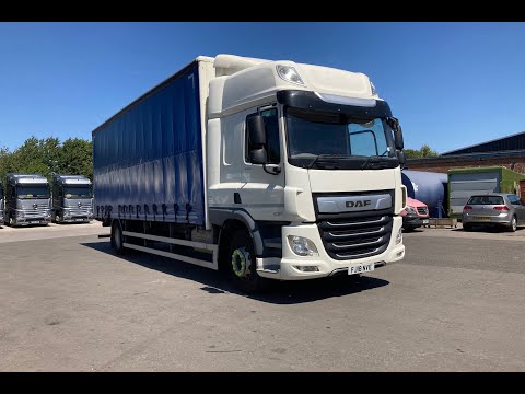 DAF CF 260 18 T CURTAIN SIDE NO TAILLIFT - FJ18NVE