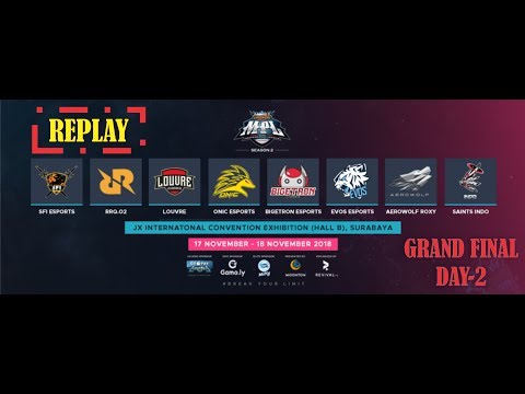 GRAND FINAL EVOS VS RRQ, MPL ID SEASON 2, HARI KE-2, [REPLAY] ALL MATCH