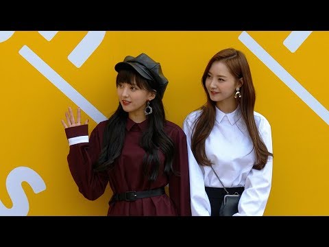 [4K영상] ‘2019 S/S 헤라서울패션위크’ 유니티(UNI.T) 윤조-우희, 다정하게 패션 나들이(181016)
