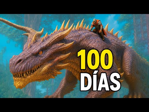 SOBREVIVO 100 DÍAS con CRIATURAS FANTÁSTICAS (Película Completa)