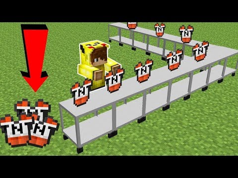 TNT ZIRH FABRİKASI YAPIYORUZ! - Minecraft