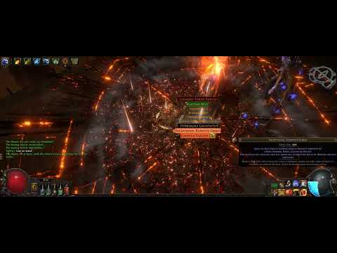 Path of Exile | Uber Exarch 6 second kill - Explosive trap 127M DPS