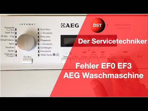 AEG Waschmaschine Fehler EF0